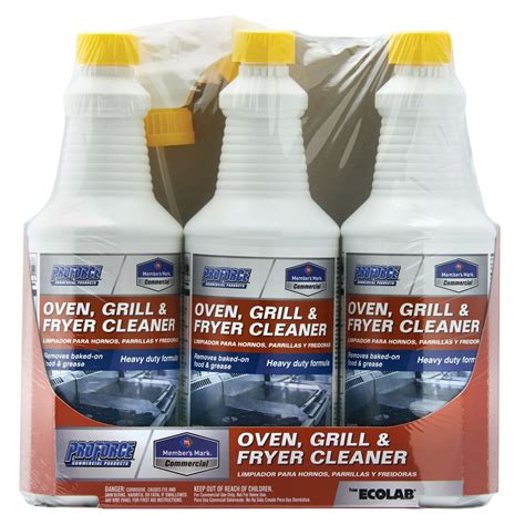 members mark oven grill and fryer cleaner sds